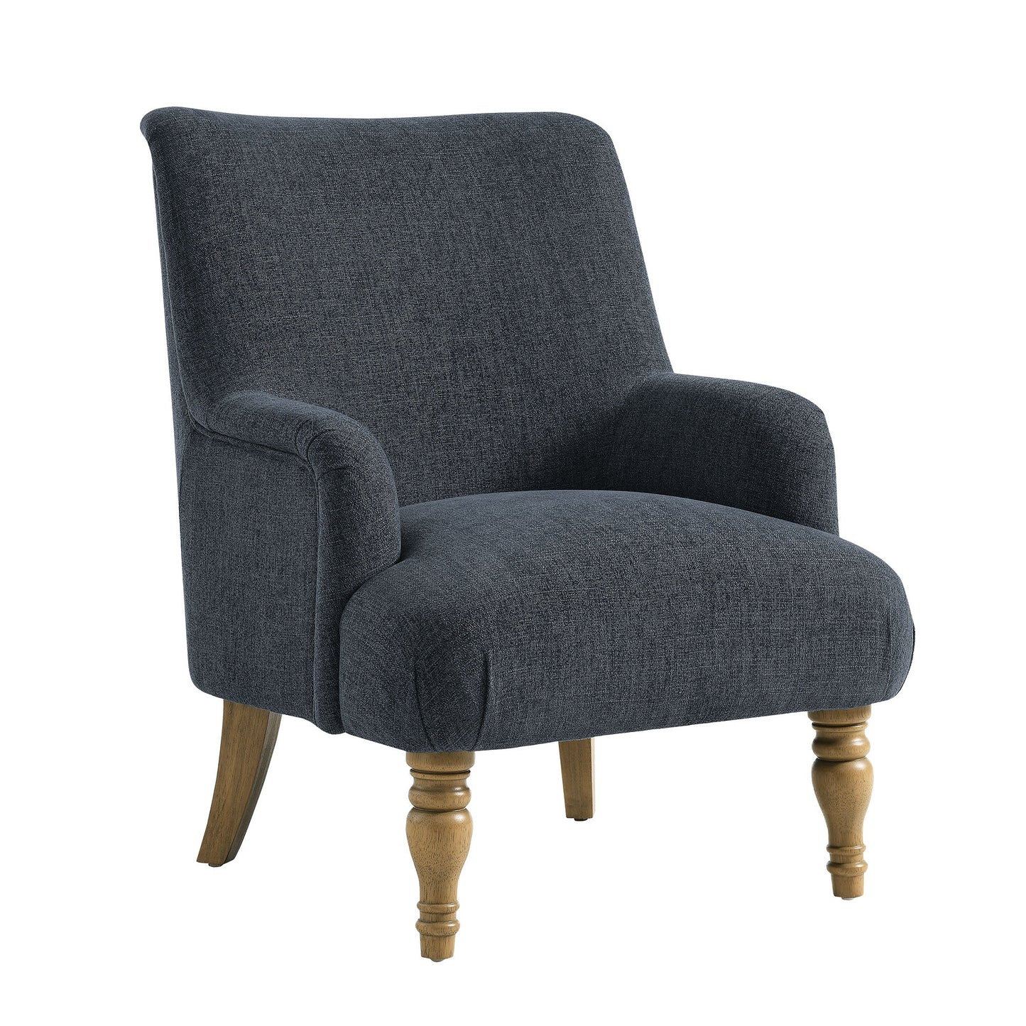 Ellington Fabric Upholstered Accent Armchair – Elegant and Comfortable Chair for Modern Living Spaces