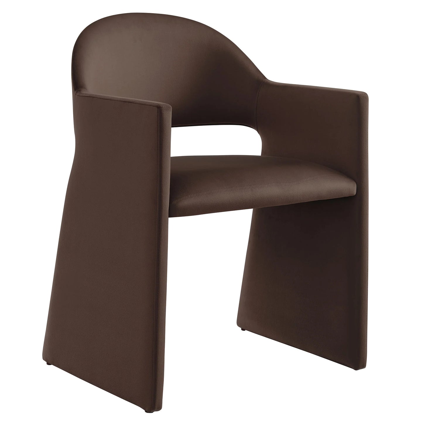 Talia Performance Velvet Dining Armchair – Elegant and Durable Upholstered Chair for Modern Dining Spaces