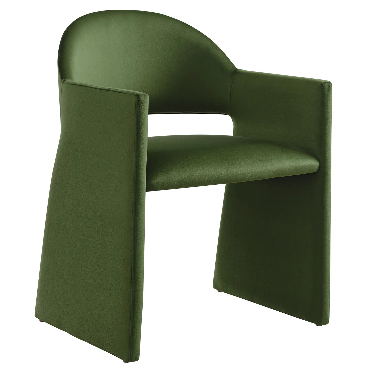 Talia Performance Velvet Dining Armchair – Elegant and Durable Upholstered Chair for Modern Dining Spaces