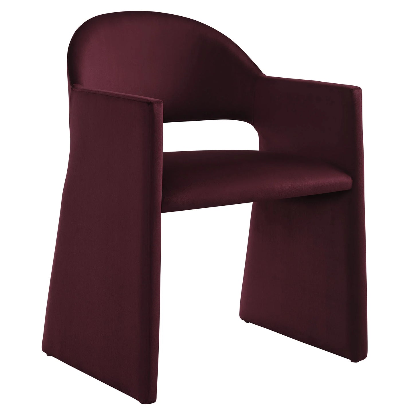 Talia Performance Velvet Dining Armchair – Elegant and Durable Upholstered Chair for Modern Dining Spaces