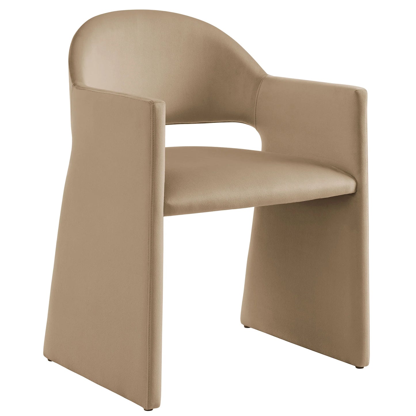 Talia Performance Velvet Dining Armchair – Elegant and Durable Upholstered Chair for Modern Dining Spaces