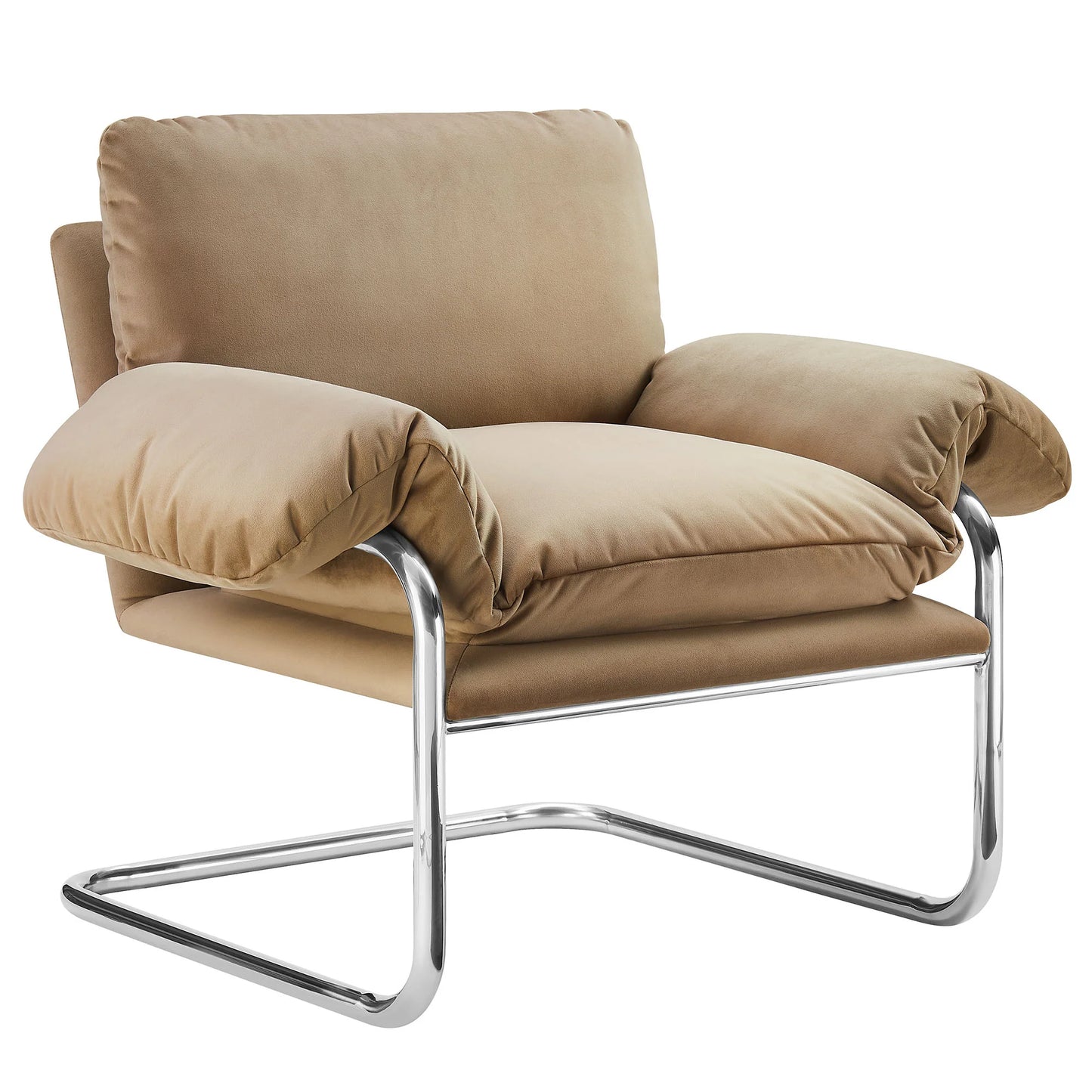 Ansel Boucle Fabric Accent Chair – Cozy and Stylish Lounge Chair for Modern Living Rooms
