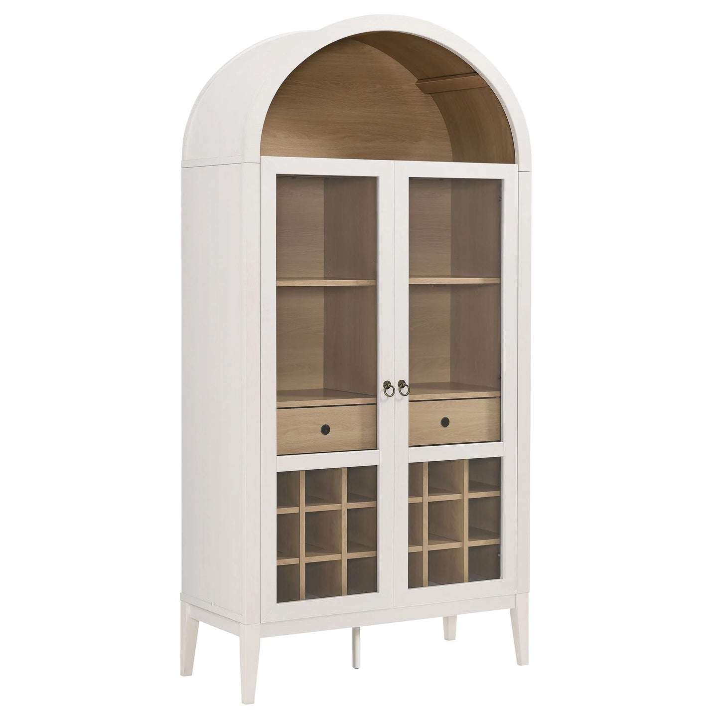 Nolan Arched Bar Cabinet – Stylish Storage Solution for Home Bars and Entertaining Spaces