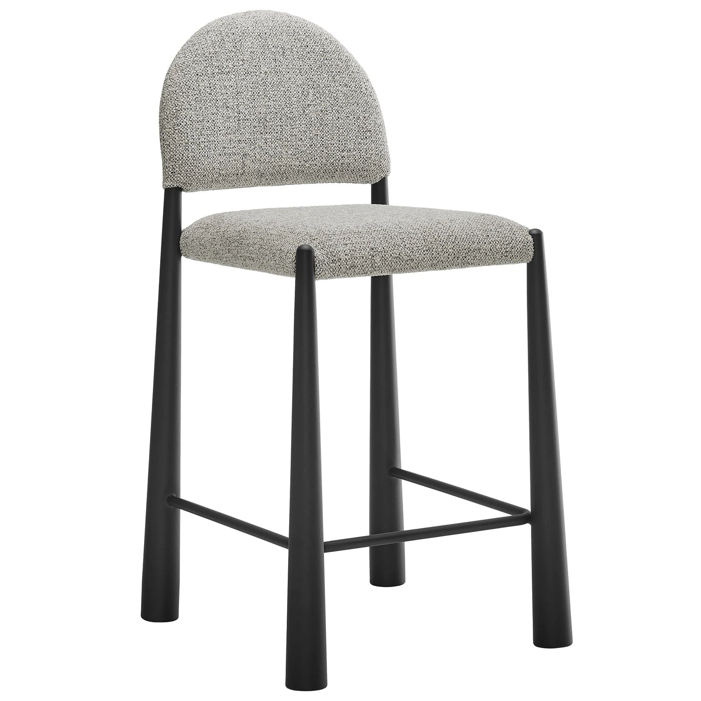 Hayley Upholstered Fabric Counter Stool – Modern Comfort and Style for Kitchen Islands and Counters