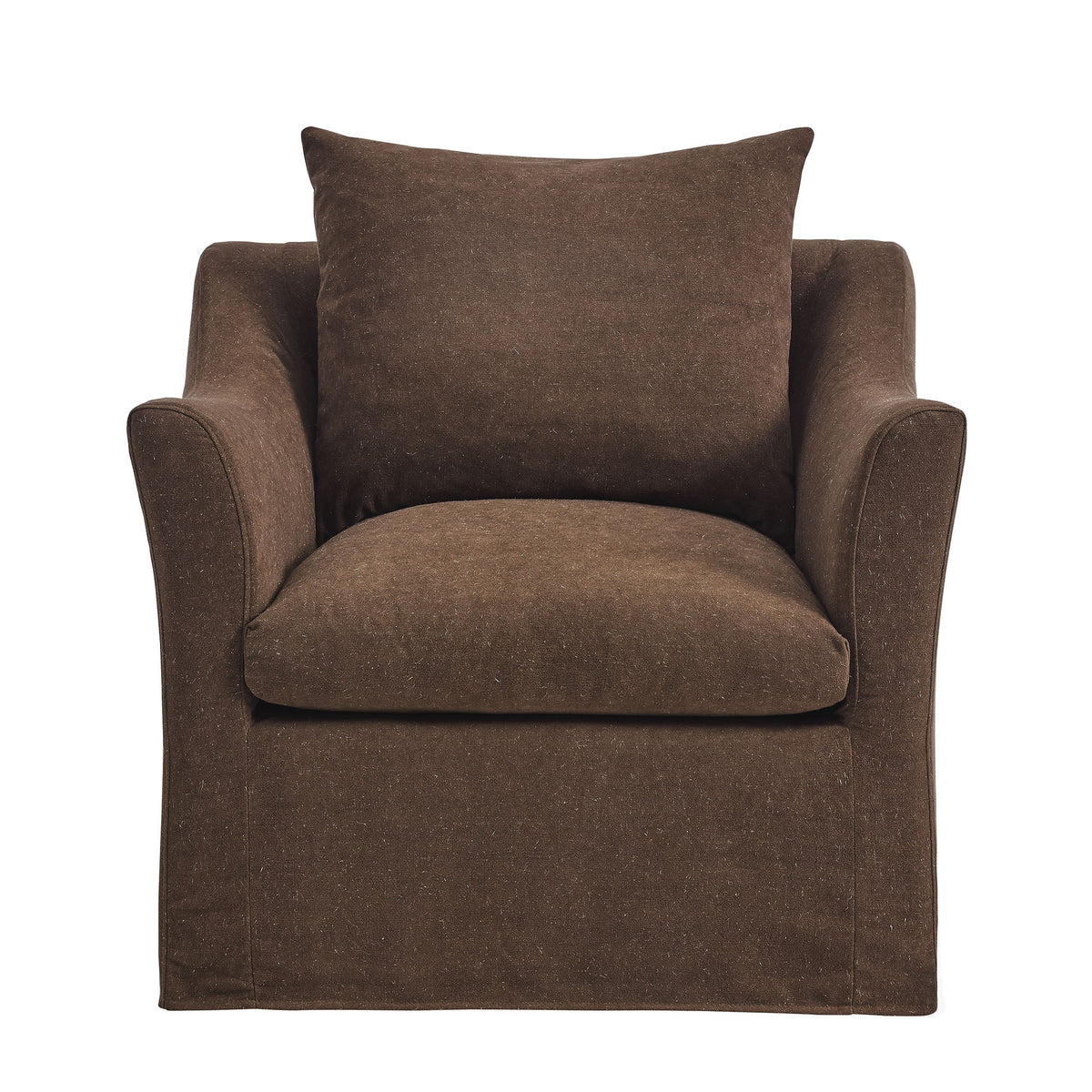 Somerset Linen Blend Upholstered Armchair