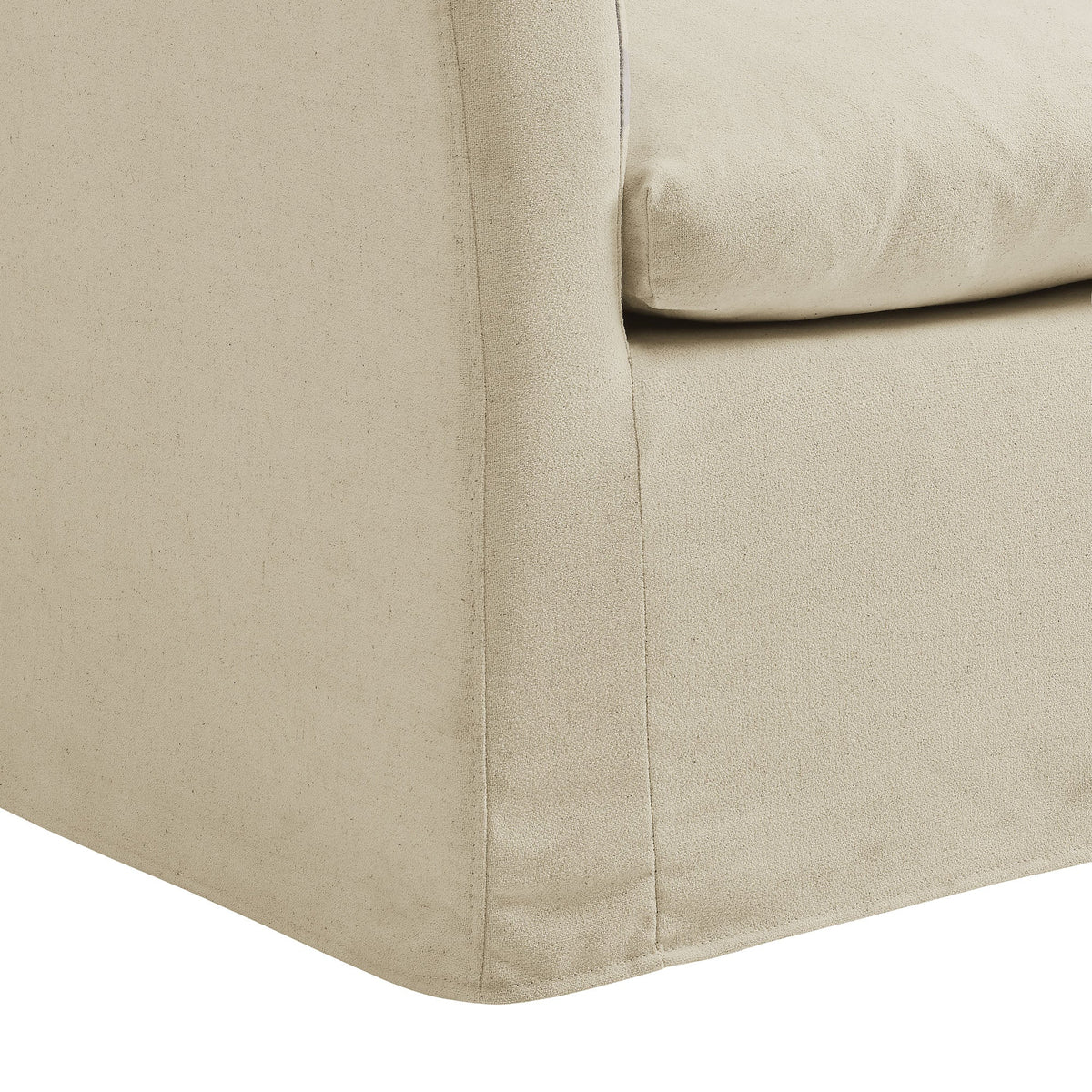 Somerset Linen Blend Upholstered Armchair