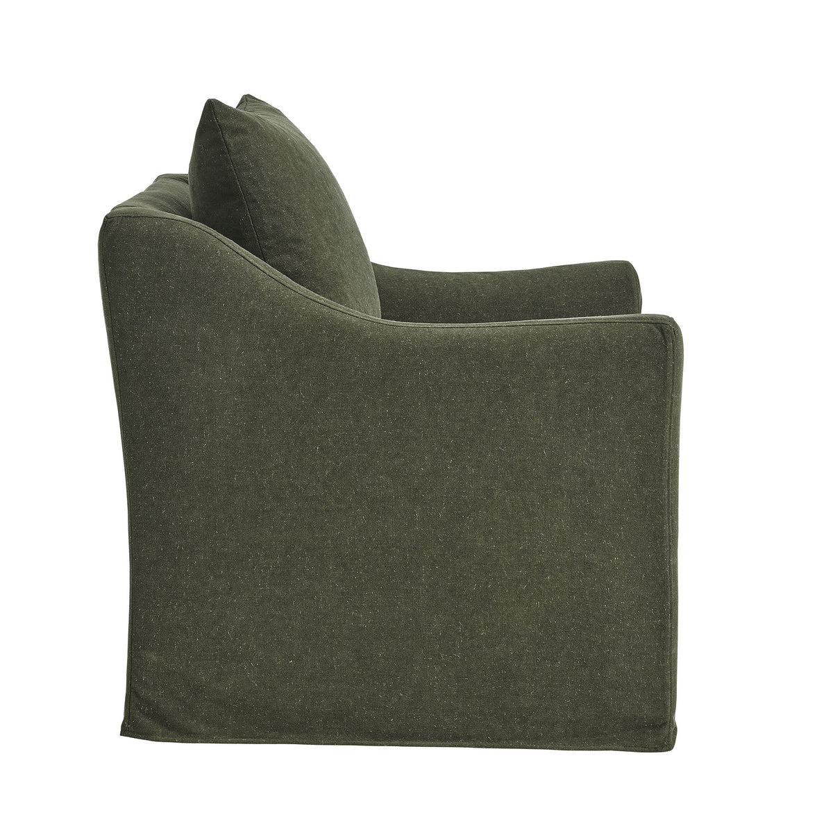 Somerset Linen Blend Upholstered Armchair