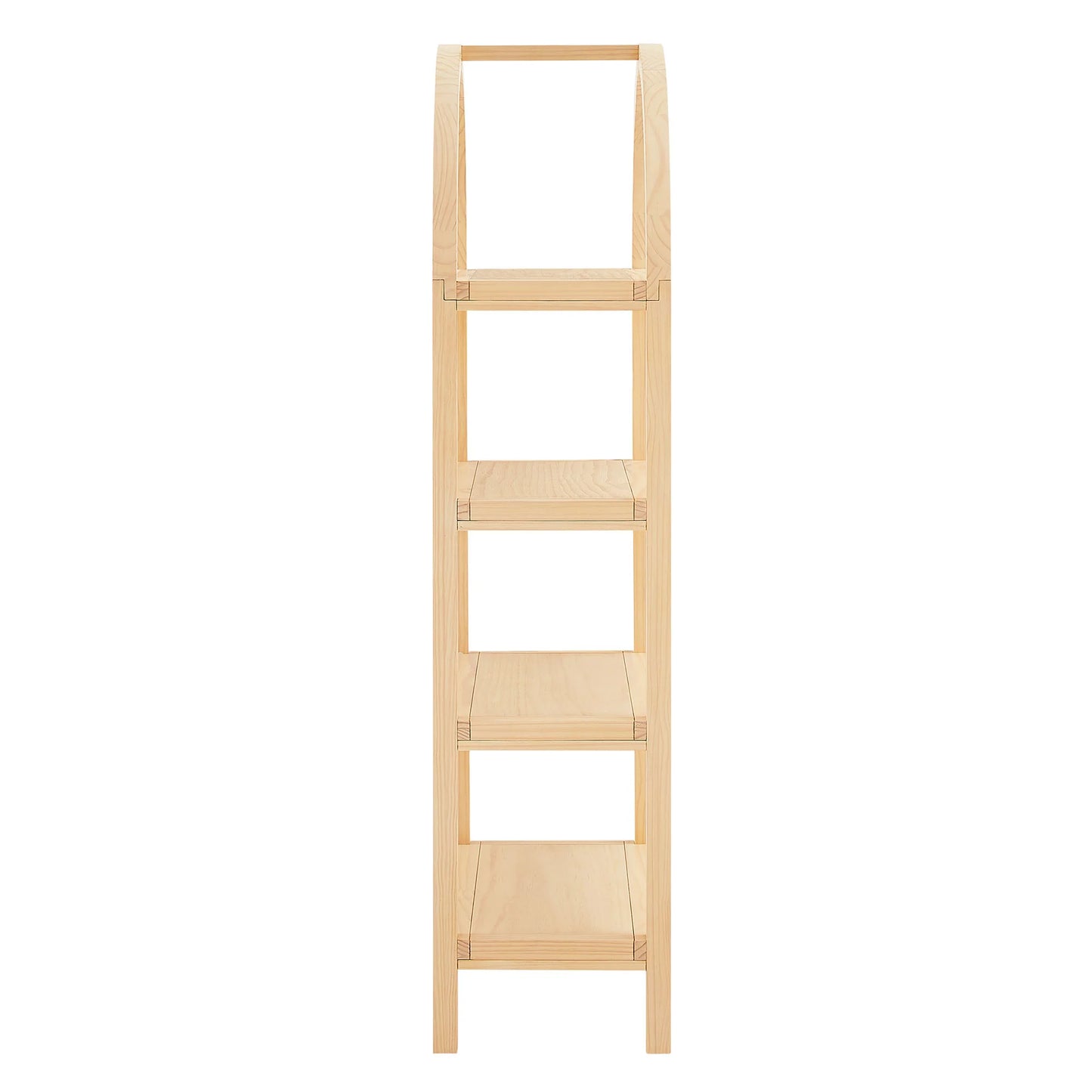 Vexley 60" Wide Arched Bookshelf – Elegant & Spacious Storage