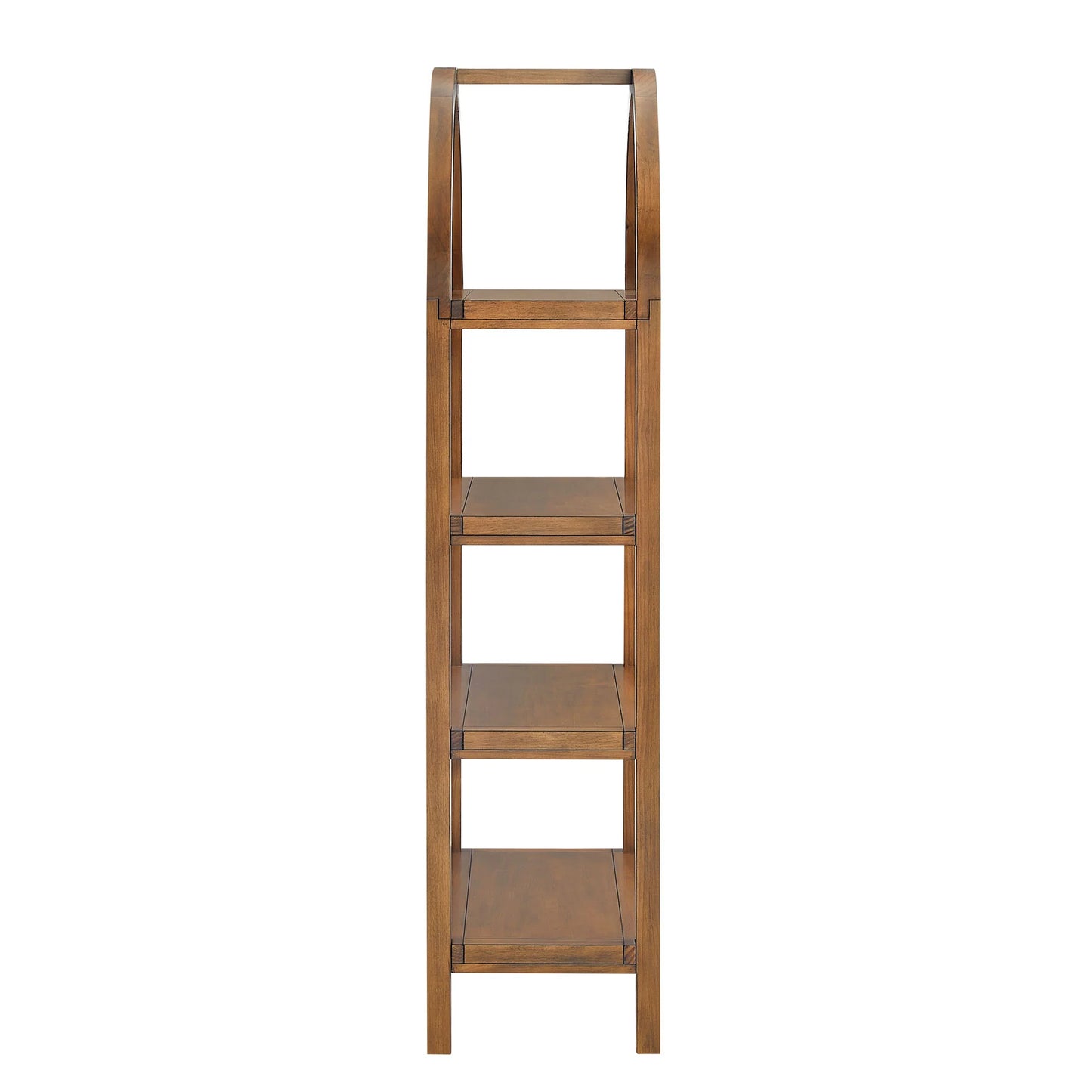 Vexley 60" Wide Arched Bookshelf – Elegant & Spacious Storage