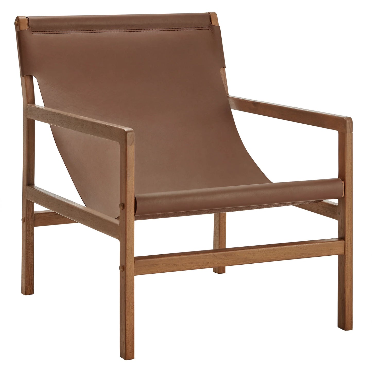 Sonora Sling Chair in Genuine Leather – Stylish & Comfortable Accent Chair
