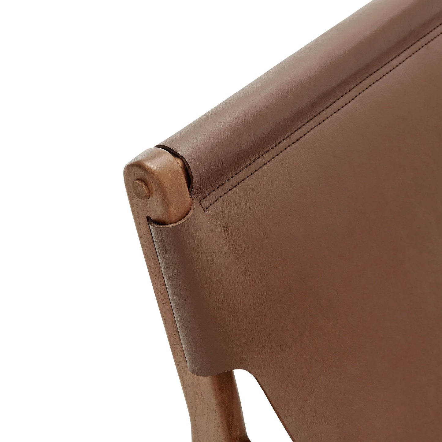 Sonora Sling Chair in Genuine Leather – Stylish & Comfortable Accent Chair