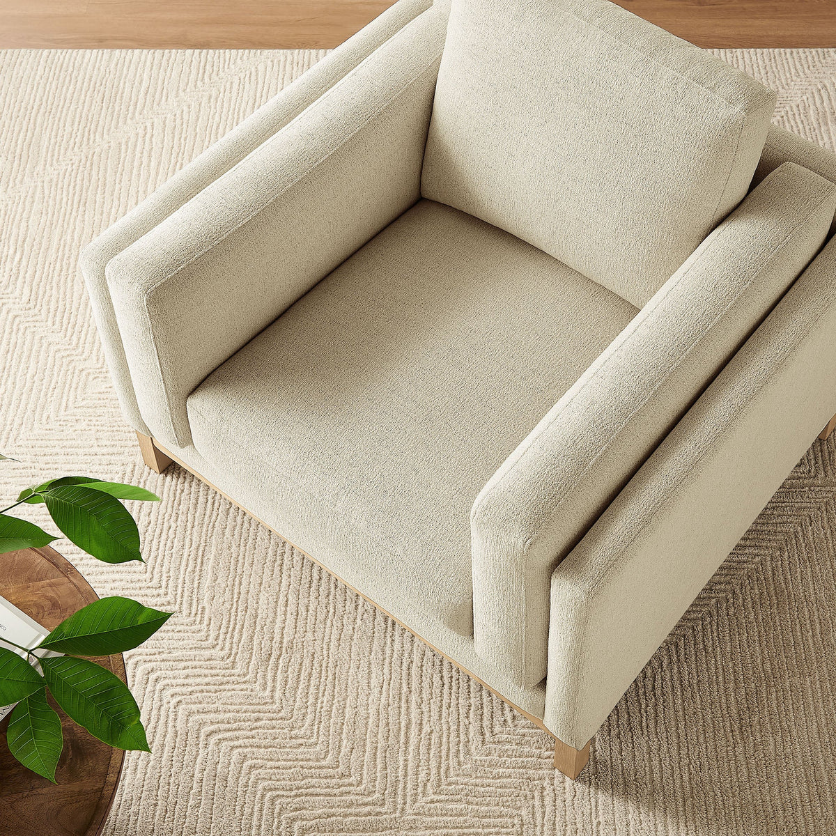 Roscoe Vegan Leather Armchair