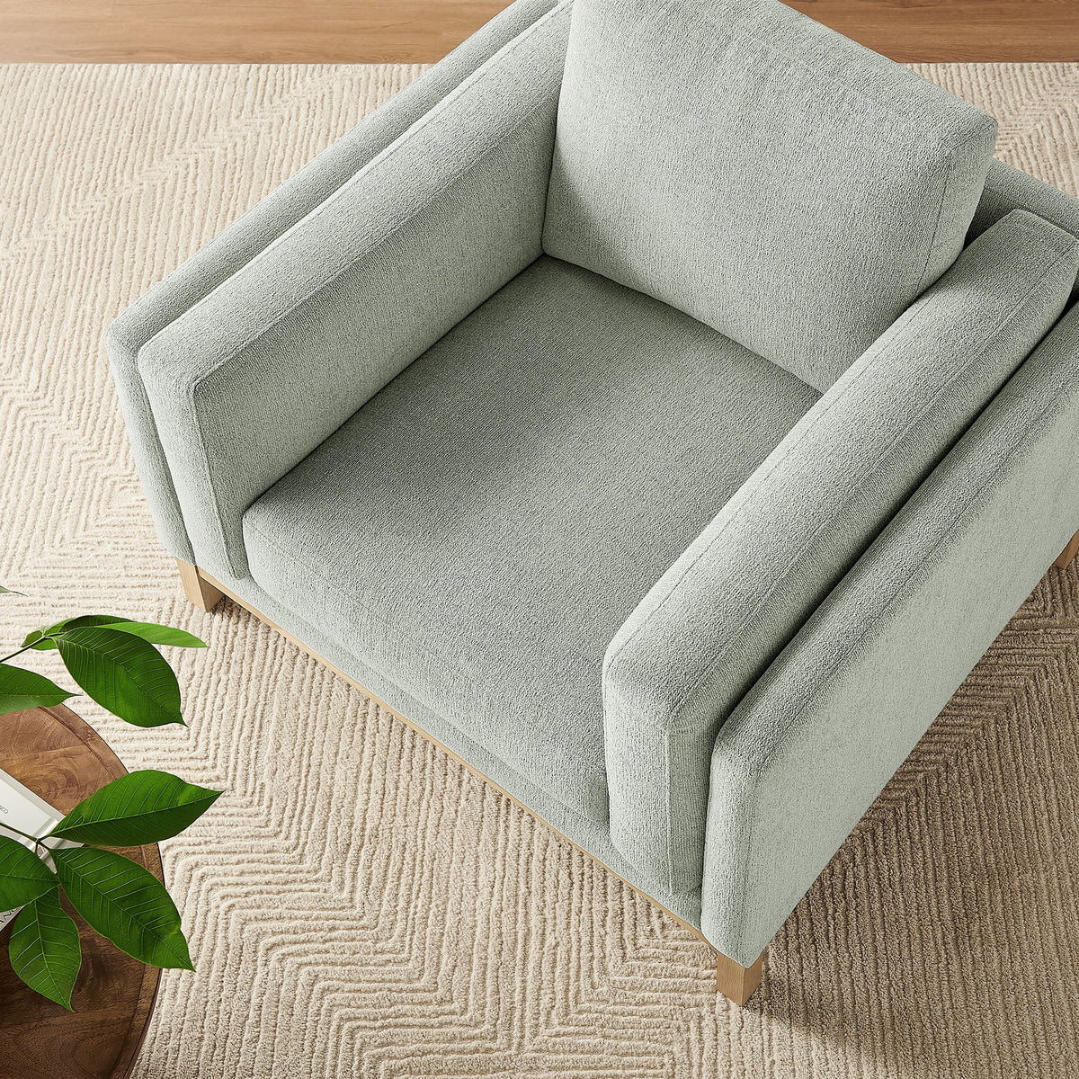 Roscoe Vegan Leather Armchair