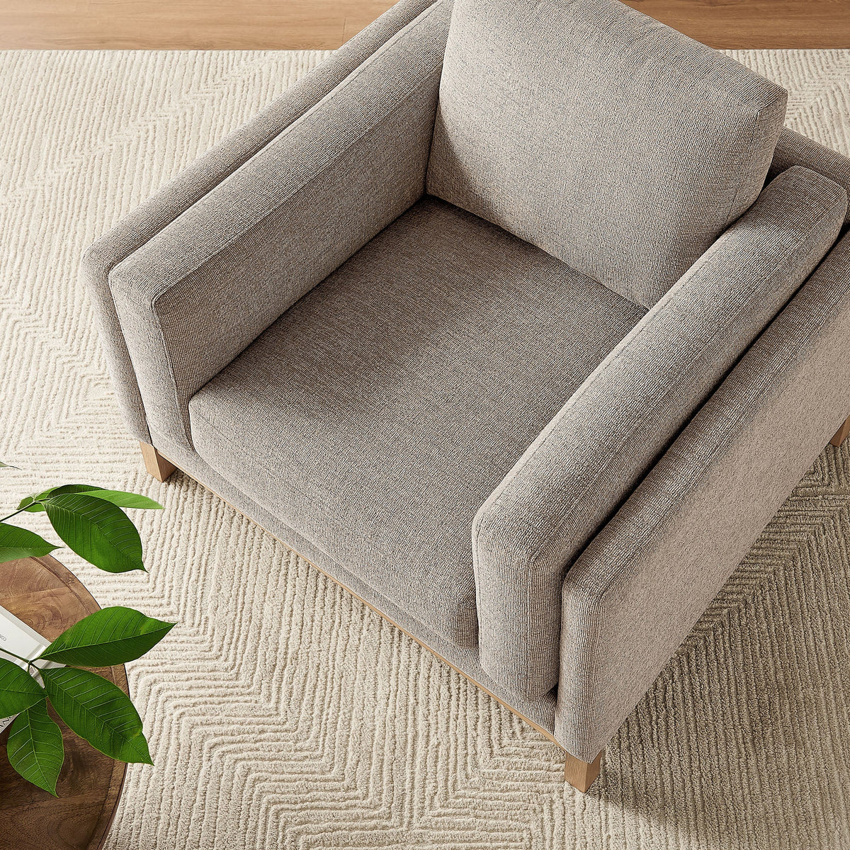 Roscoe Vegan Leather Armchair