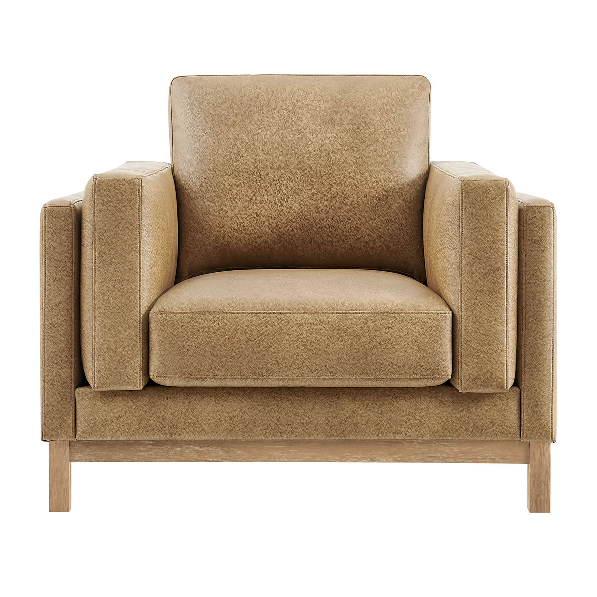 Roscoe Vegan Leather Armchair