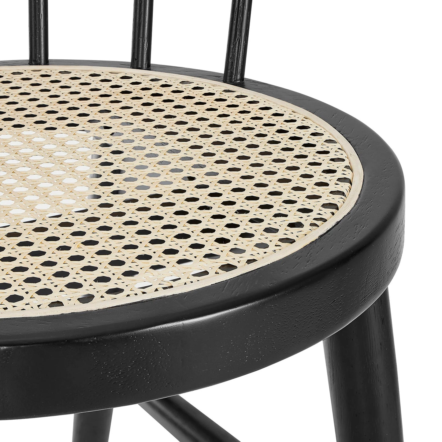 Lykke Curved Spindle Back Dining Chairs – Set of 2 Stylish Seating