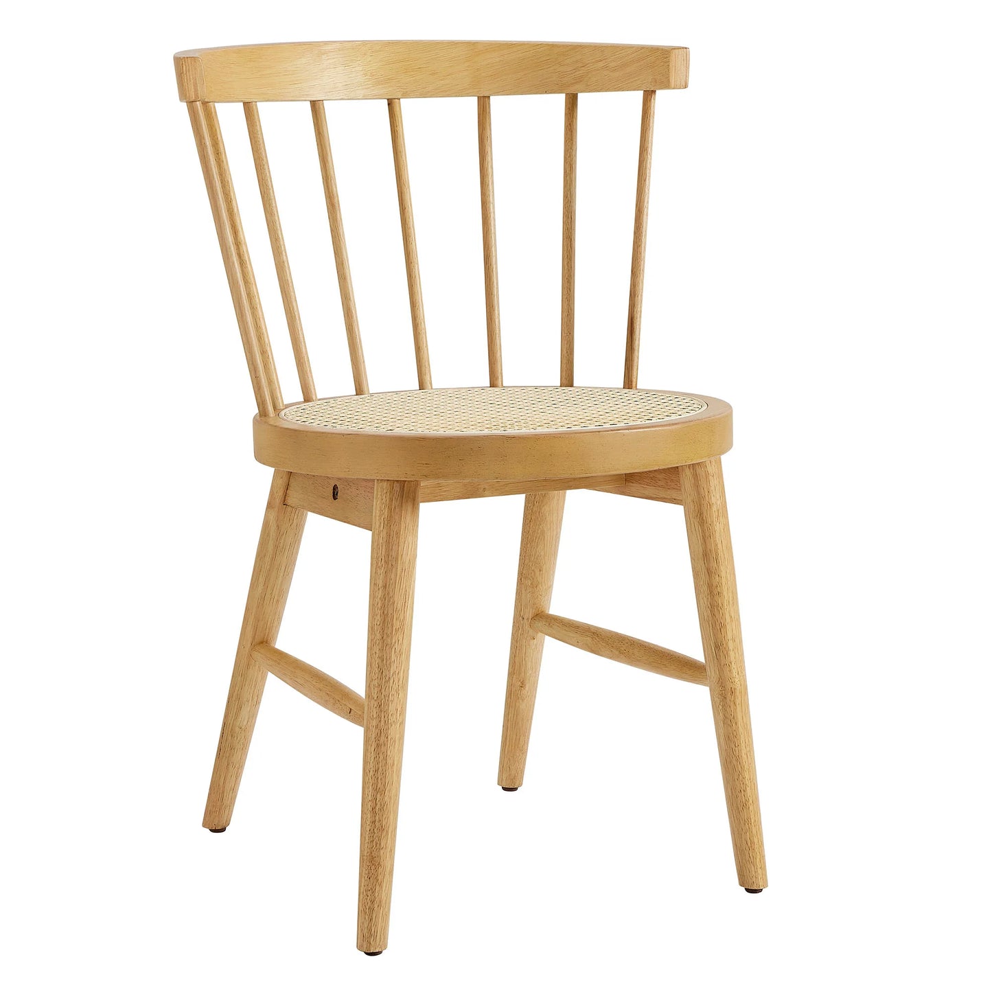 Lykke Curved Spindle Back Dining Chairs – Set of 2 Stylish Seating
