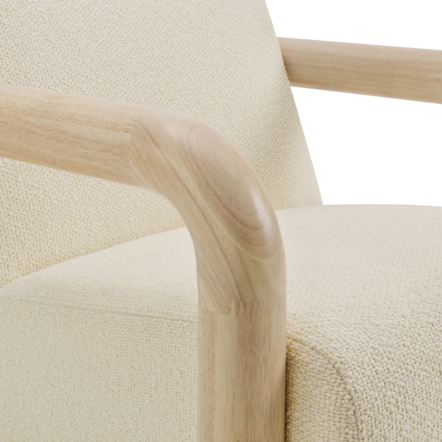 Sereno Boucle Accent Chair – Cozy & Stylish Upholstered Seating