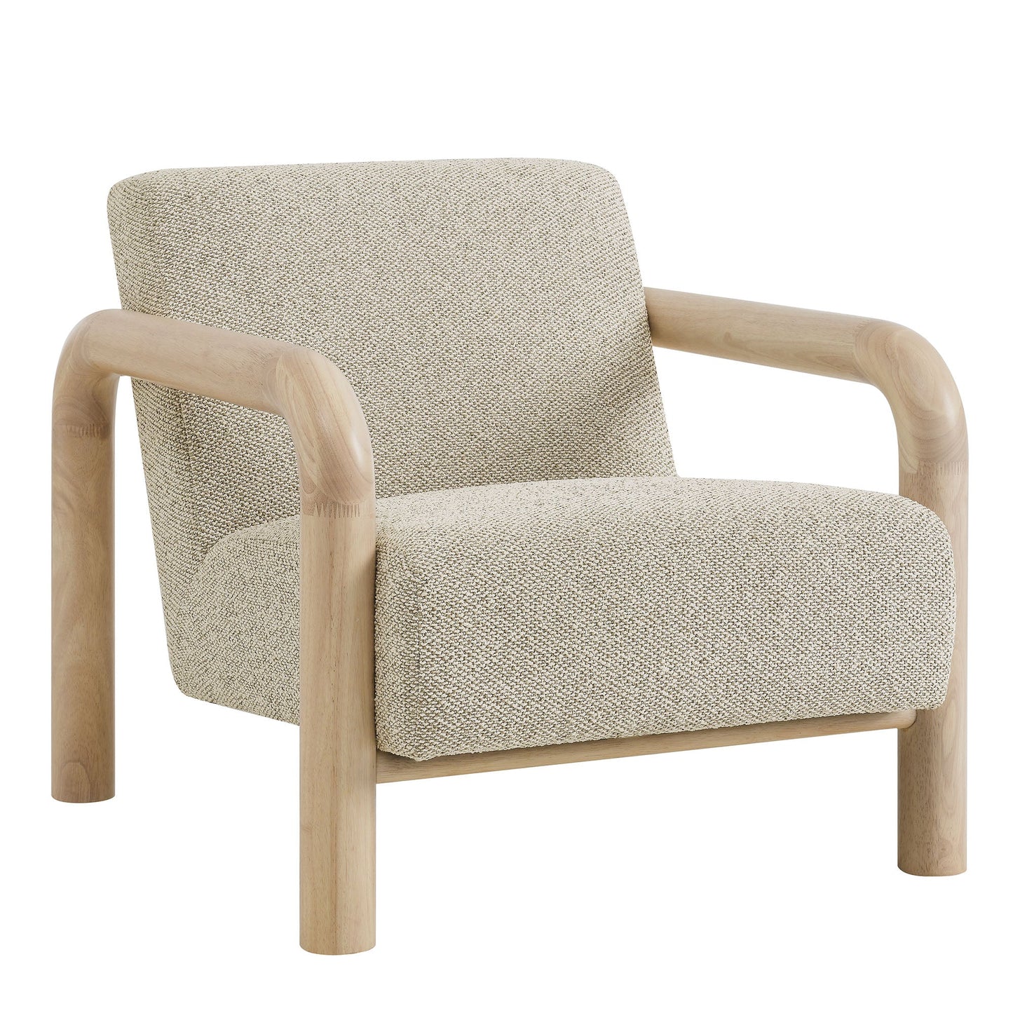 Sereno Boucle Accent Chair – Cozy & Stylish Upholstered Seating