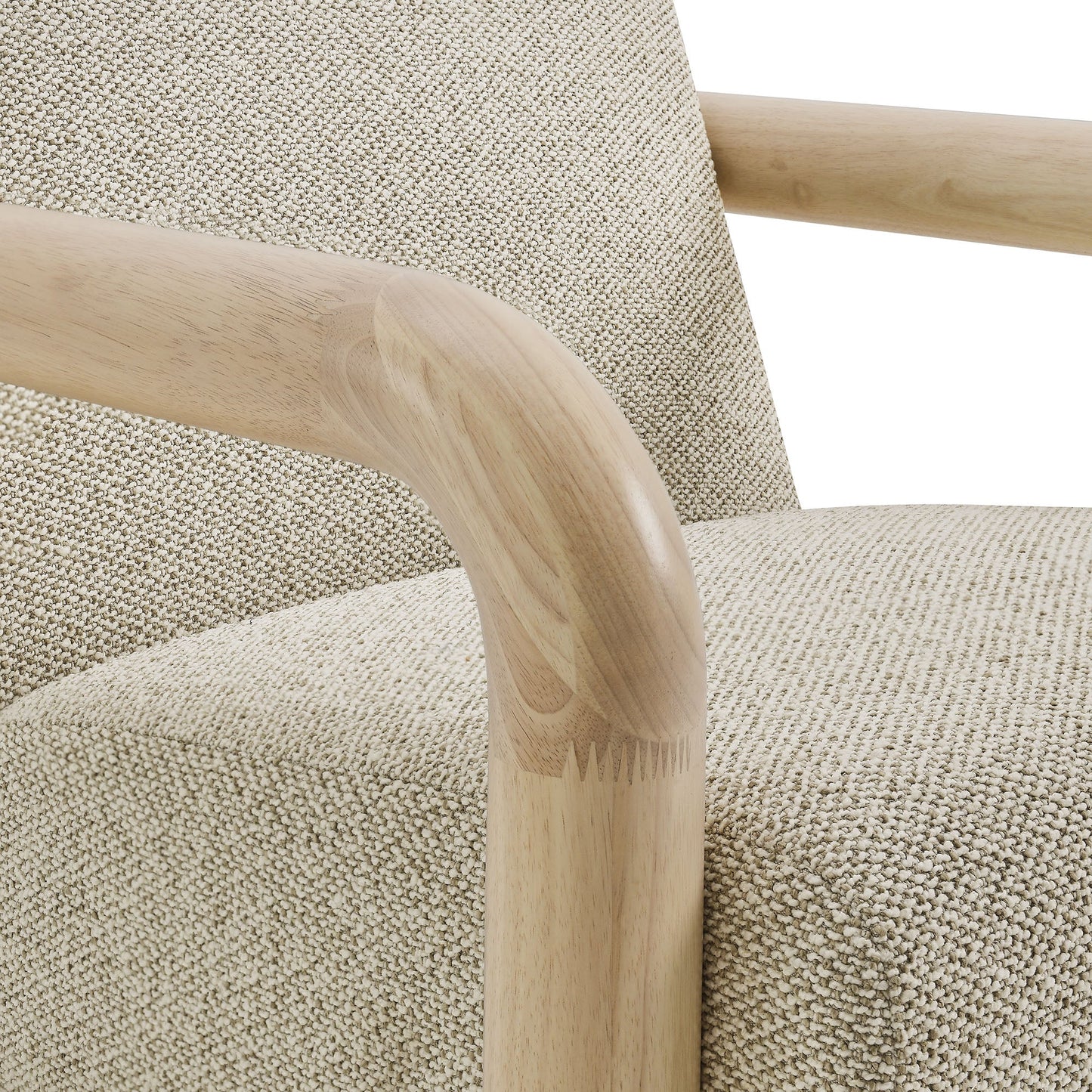 Sereno Boucle Accent Chair – Cozy & Stylish Upholstered Seating