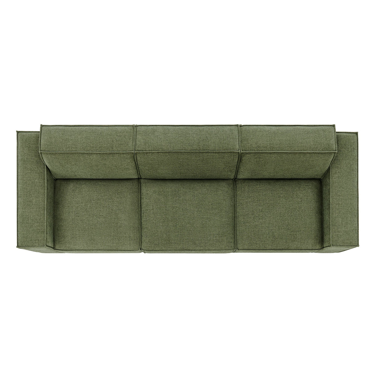 Restore 3-Piece Performance Fabric Upholstered Modular Sofa Set