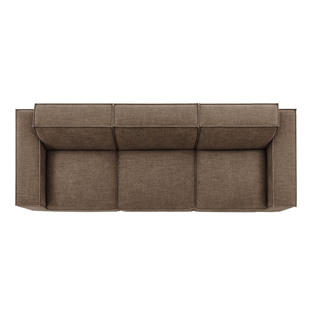 Restore 3-Piece Performance Fabric Upholstered Modular Sofa Set