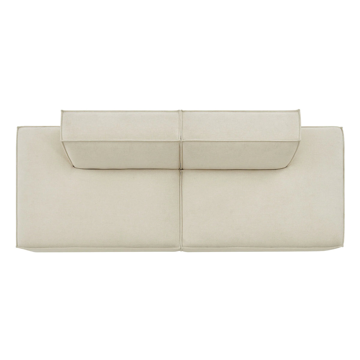 Restore 2-Piece Performance Fabric Upholstered Modular Loveseat