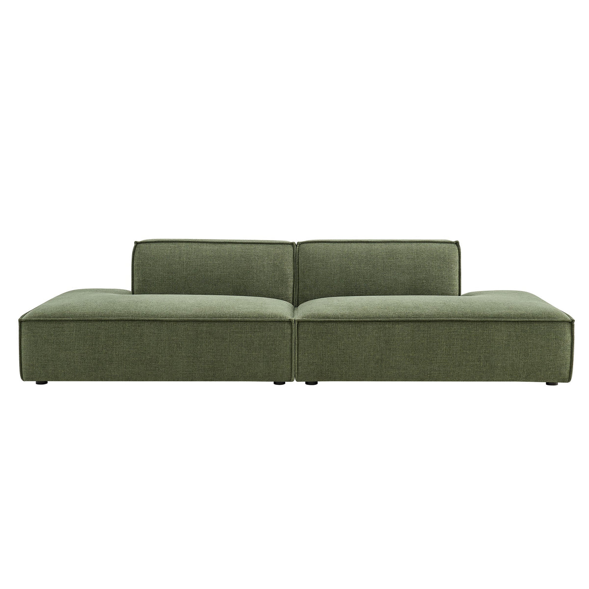 Restore 2-Piece Performance Fabric Upholstered Modular Loveseat