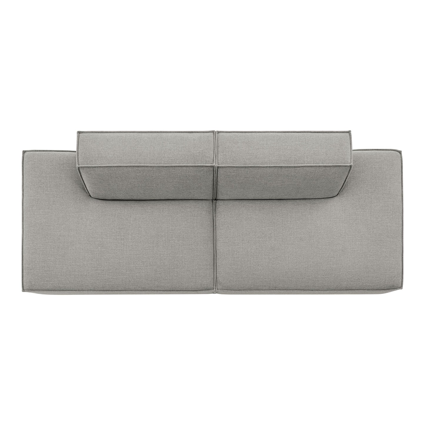 Restore 2-Piece Performance Fabric Upholstered Modular Loveseat