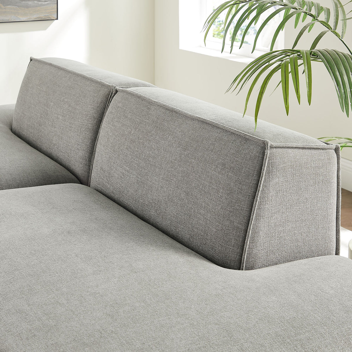 Restore 2-Piece Performance Fabric Upholstered Modular Loveseat