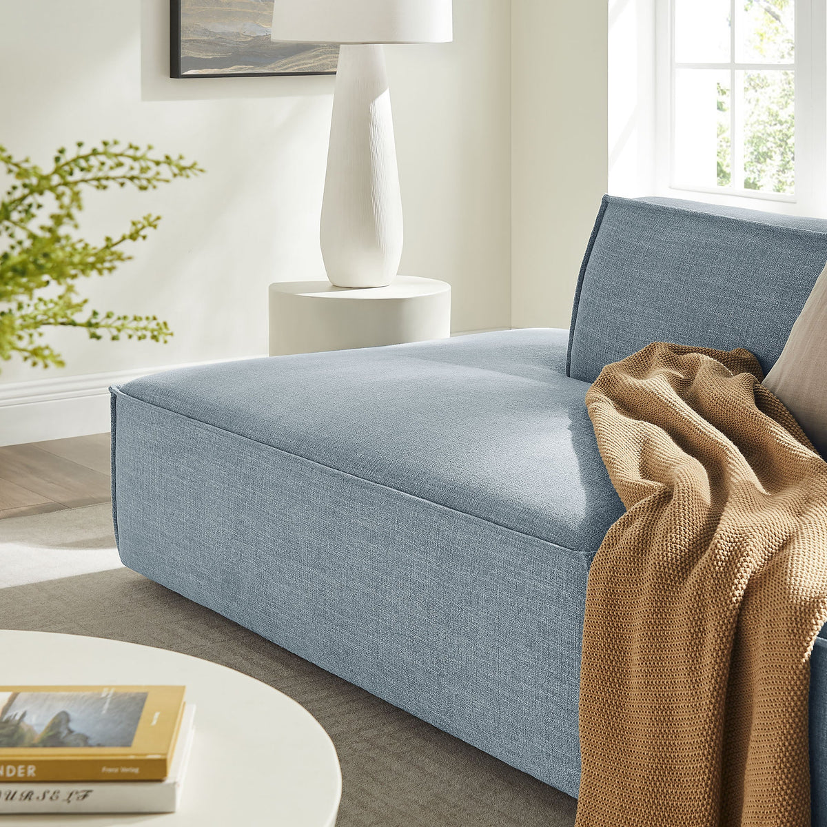 Restore 2-Piece Performance Fabric Upholstered Modular Loveseat