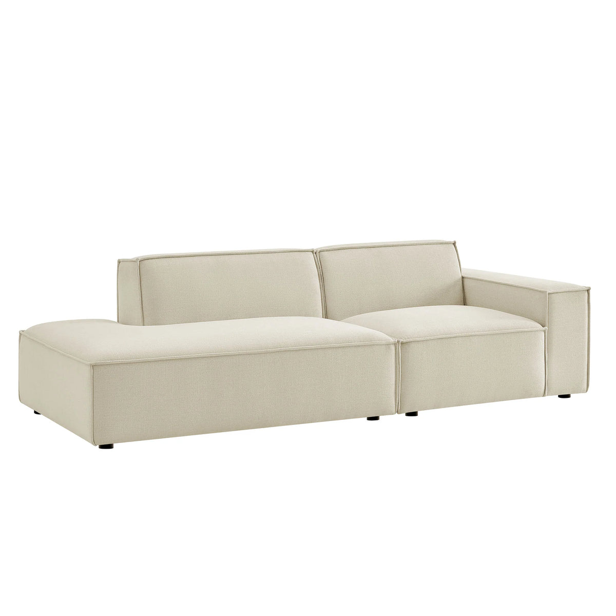 Restore 2‑Piece Performance Fabric Modular Loveseat