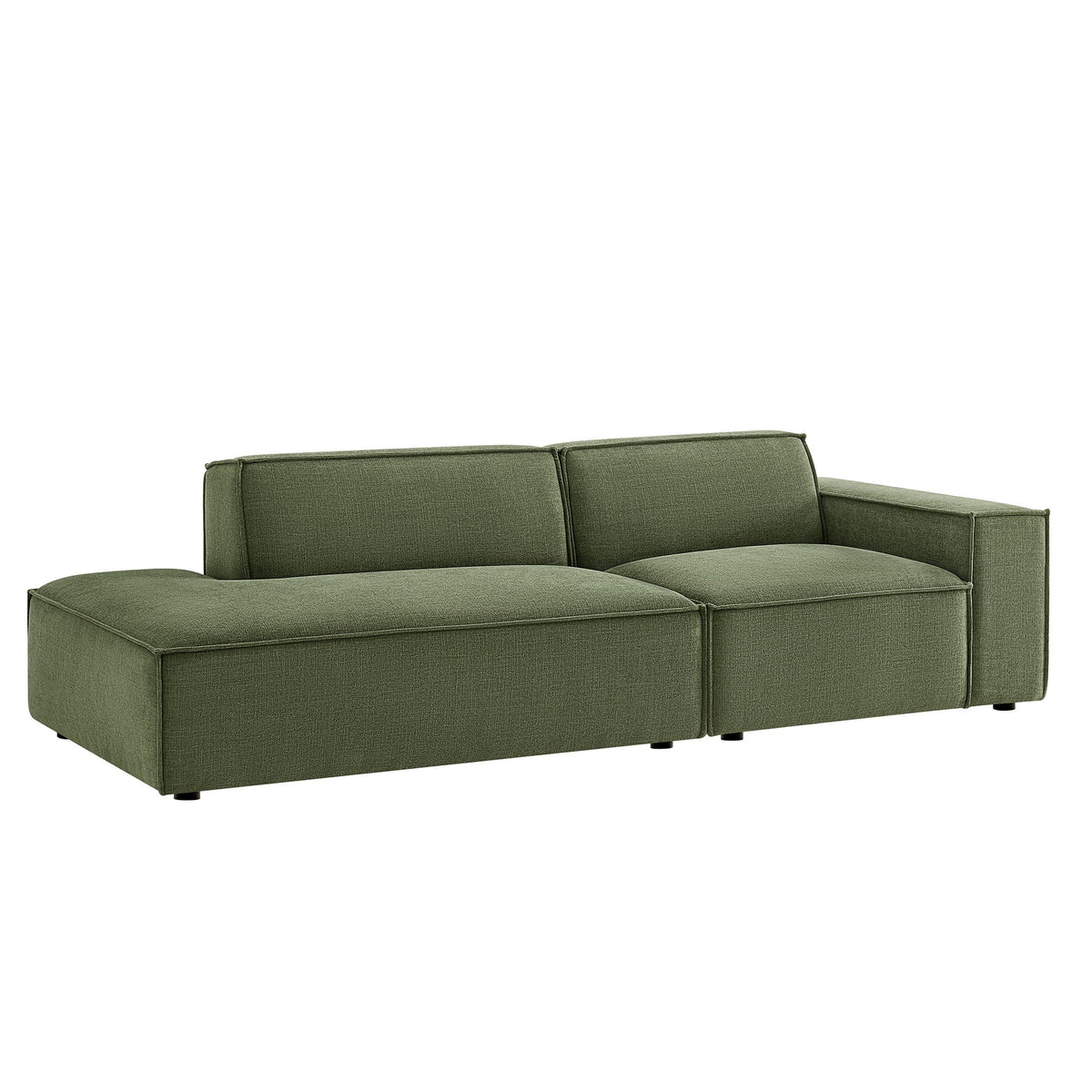 Restore 2‑Piece Performance Fabric Modular Loveseat