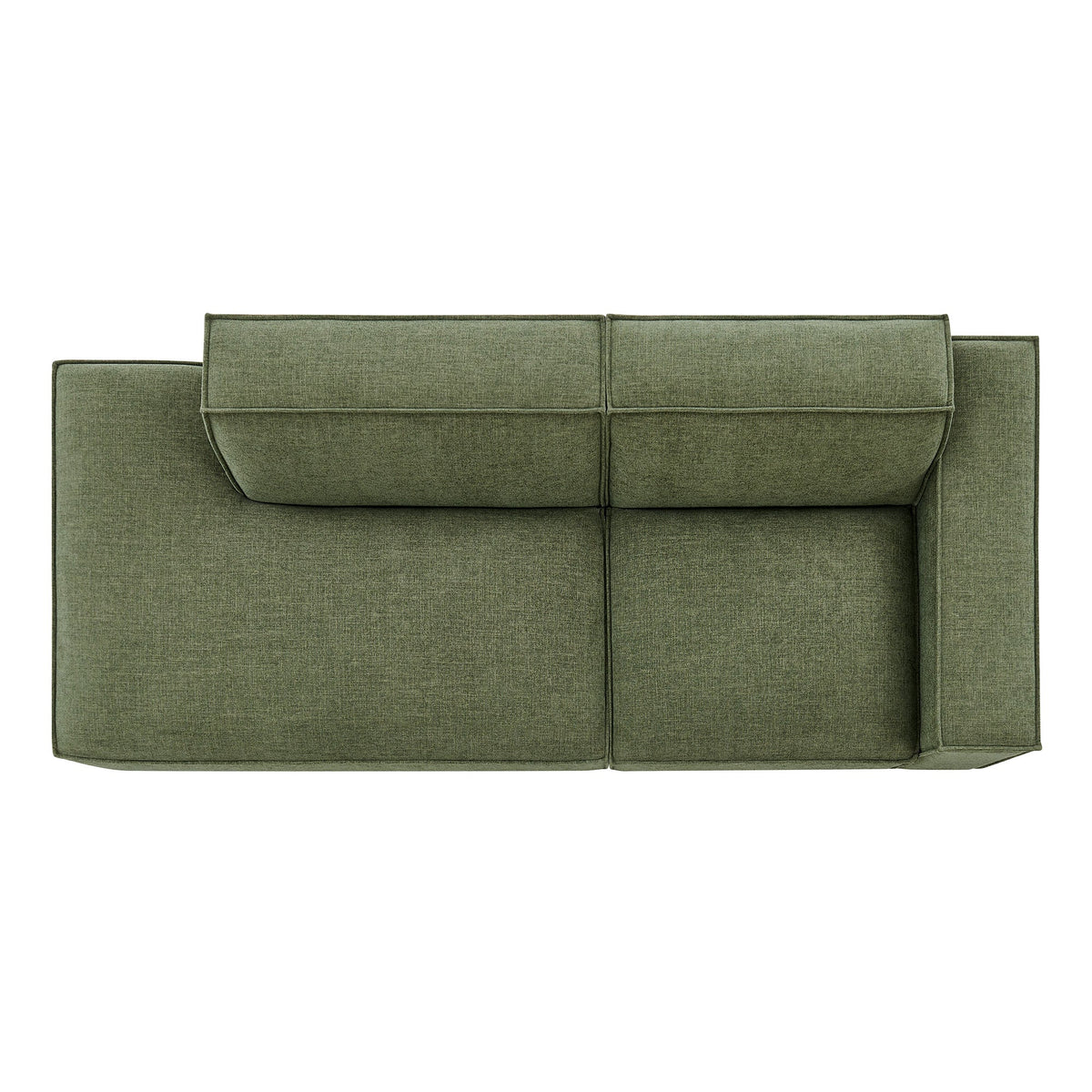 Restore 2‑Piece Performance Fabric Modular Loveseat