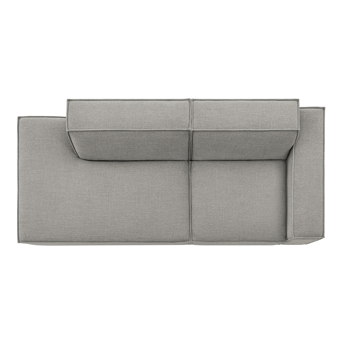 Restore 2‑Piece Performance Fabric Modular Loveseat