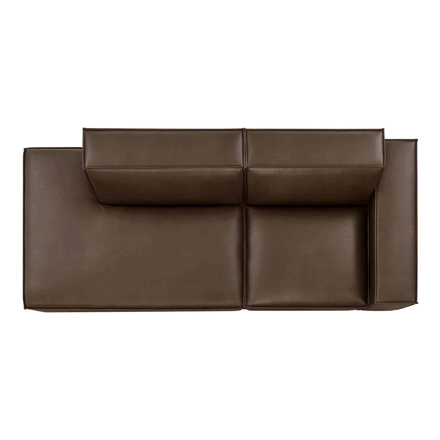 Restore 2βPiece Vegan Leather Modular Loveseat