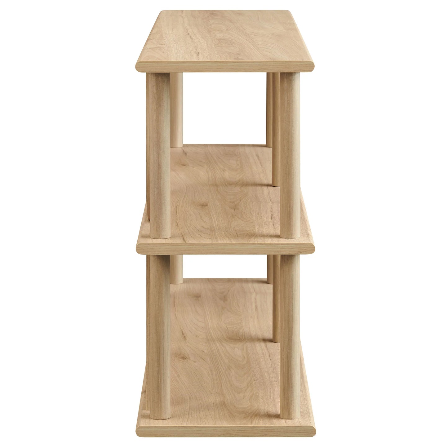 Zadie 55" Console Table in Light Oak – Stylish & Functional Entryway Furniture