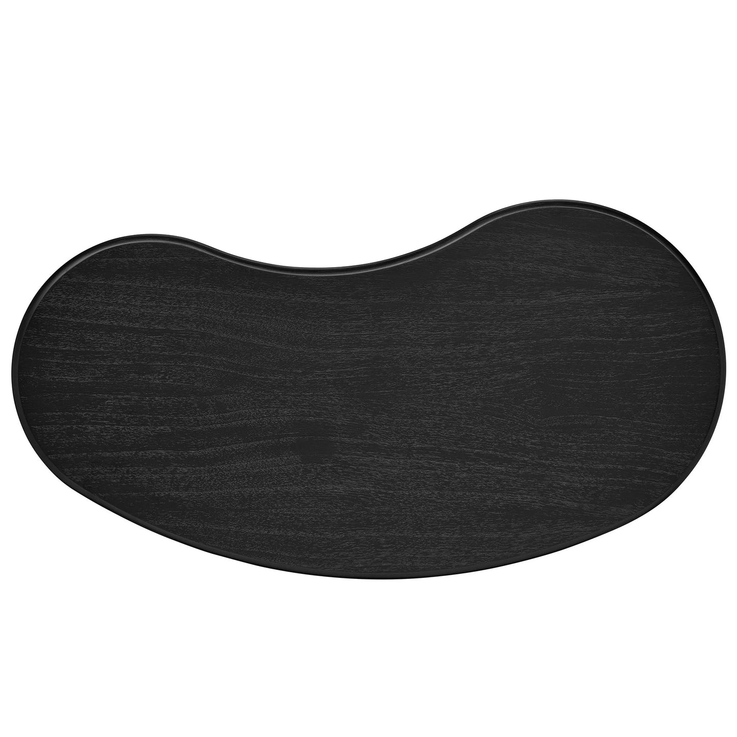 Vetra Kidney-Shaped Coffee Table – Modern Free-Form Accent Table