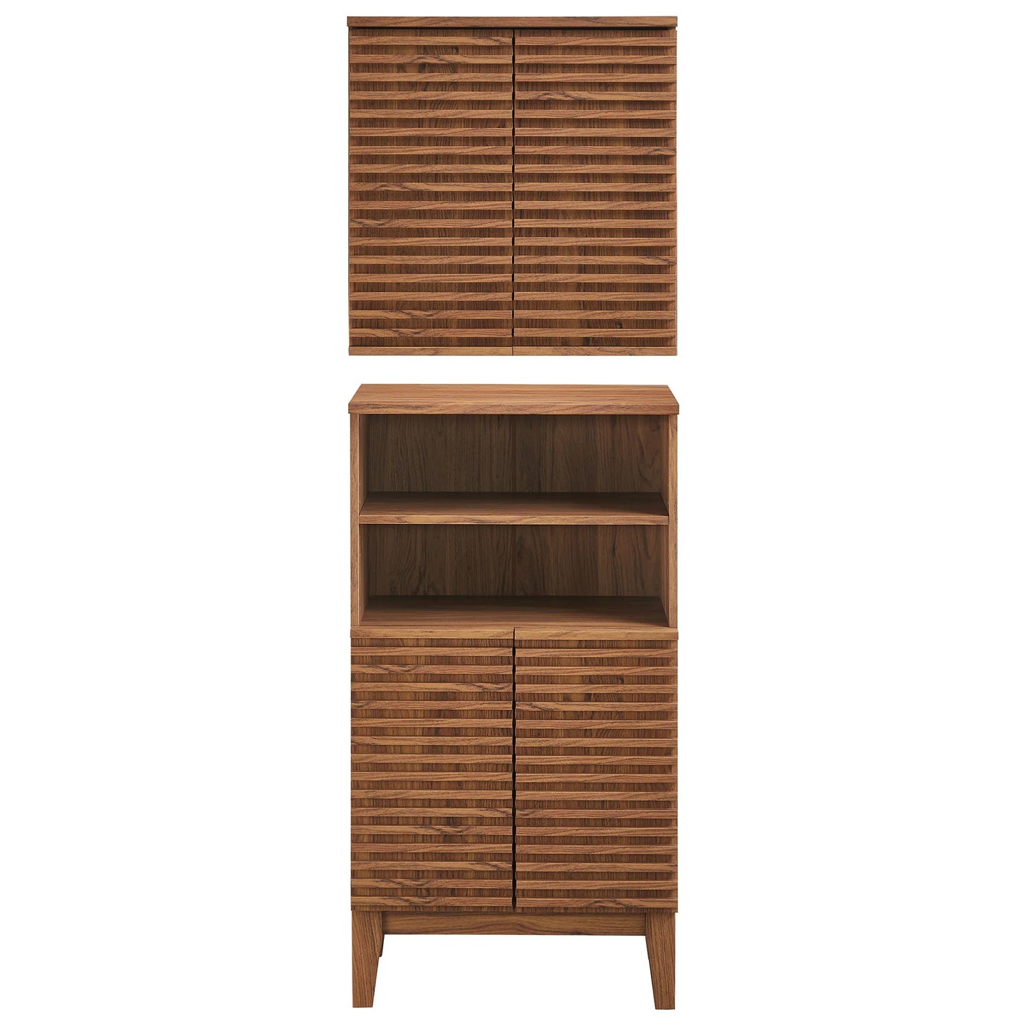 Render Bathroom Cabinet Set – Modern Storage Solution for Bathrooms