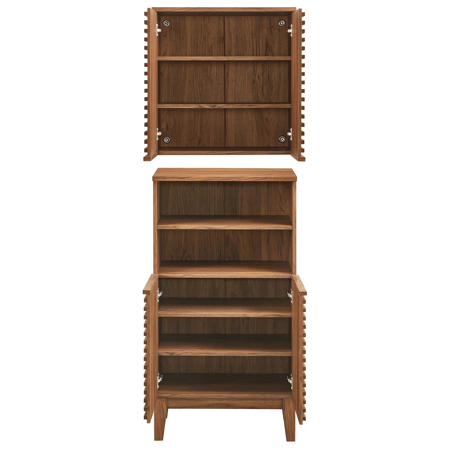 Render Bathroom Cabinet Set – Modern Storage Solution for Bathrooms