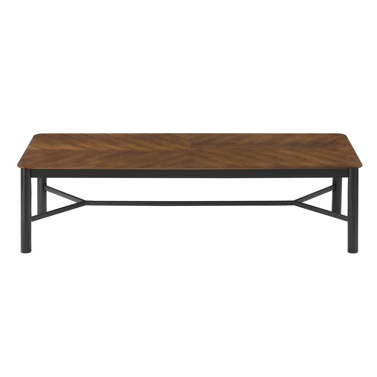 Ashlan 110" Rectangle Dining Table in Walnut