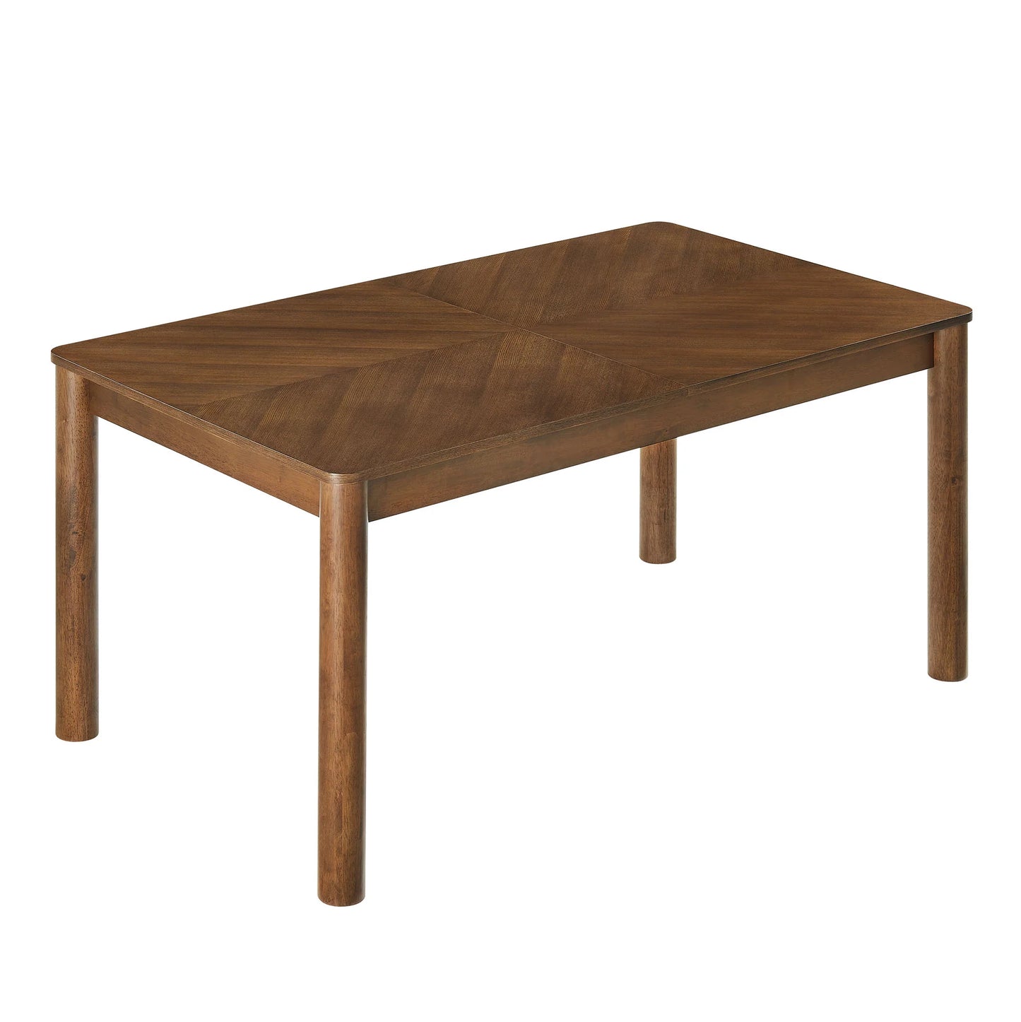 Alba Extendable Dining Table – Modern Wood Dining Table with Extension Leaf for 6–8 People