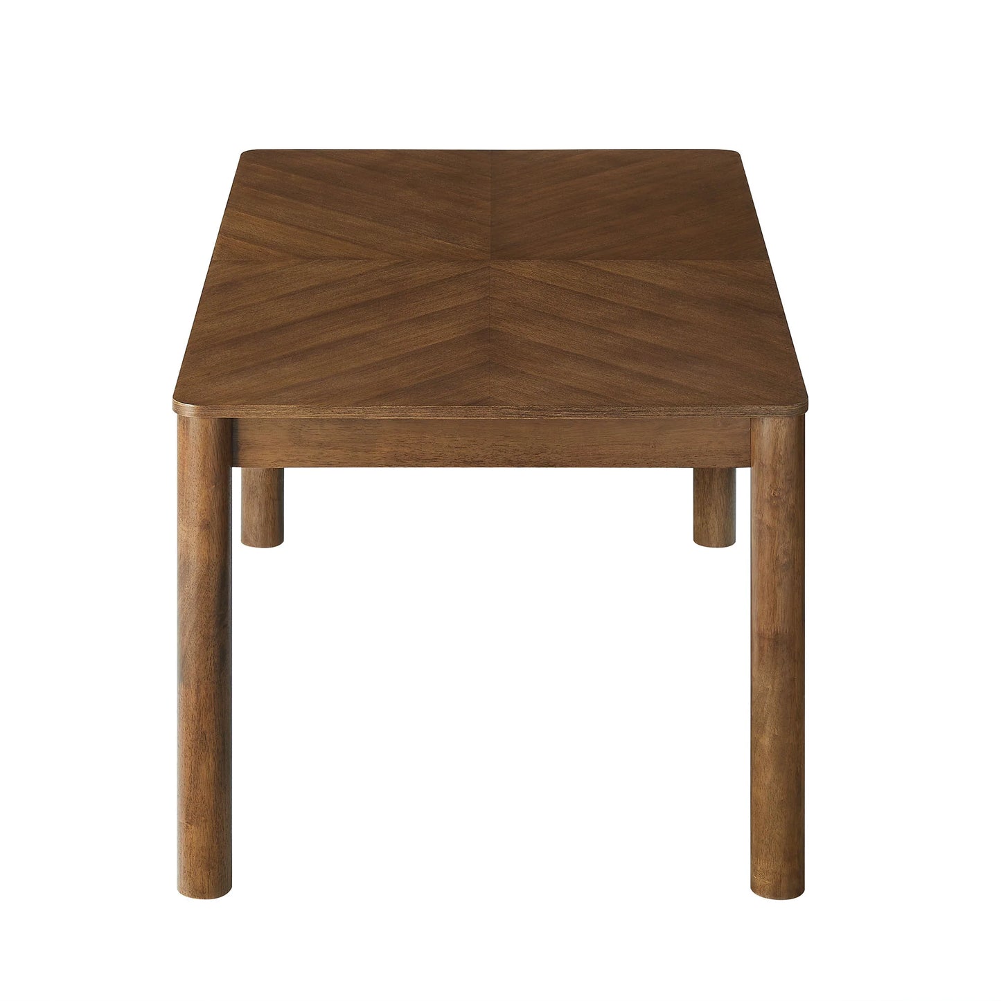 Alba Extendable Dining Table – Modern Wood Dining Table with Extension Leaf for 6–8 People
