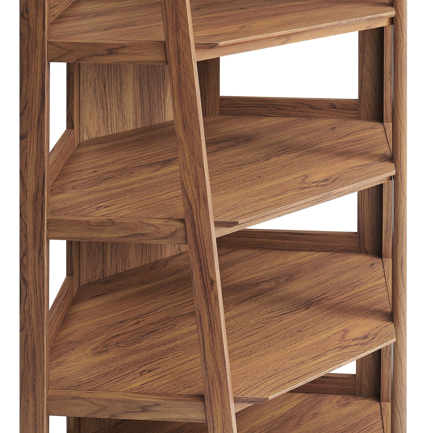 Bixby 71 Inch Corner Bookshelf