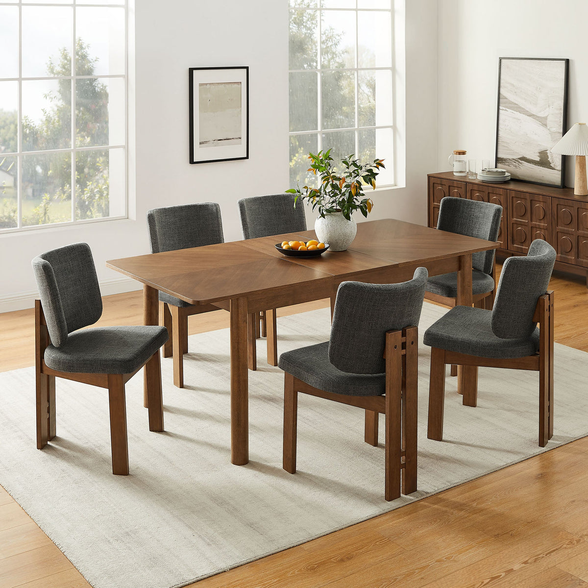 Alba 7-Piece Extendable Dining Set