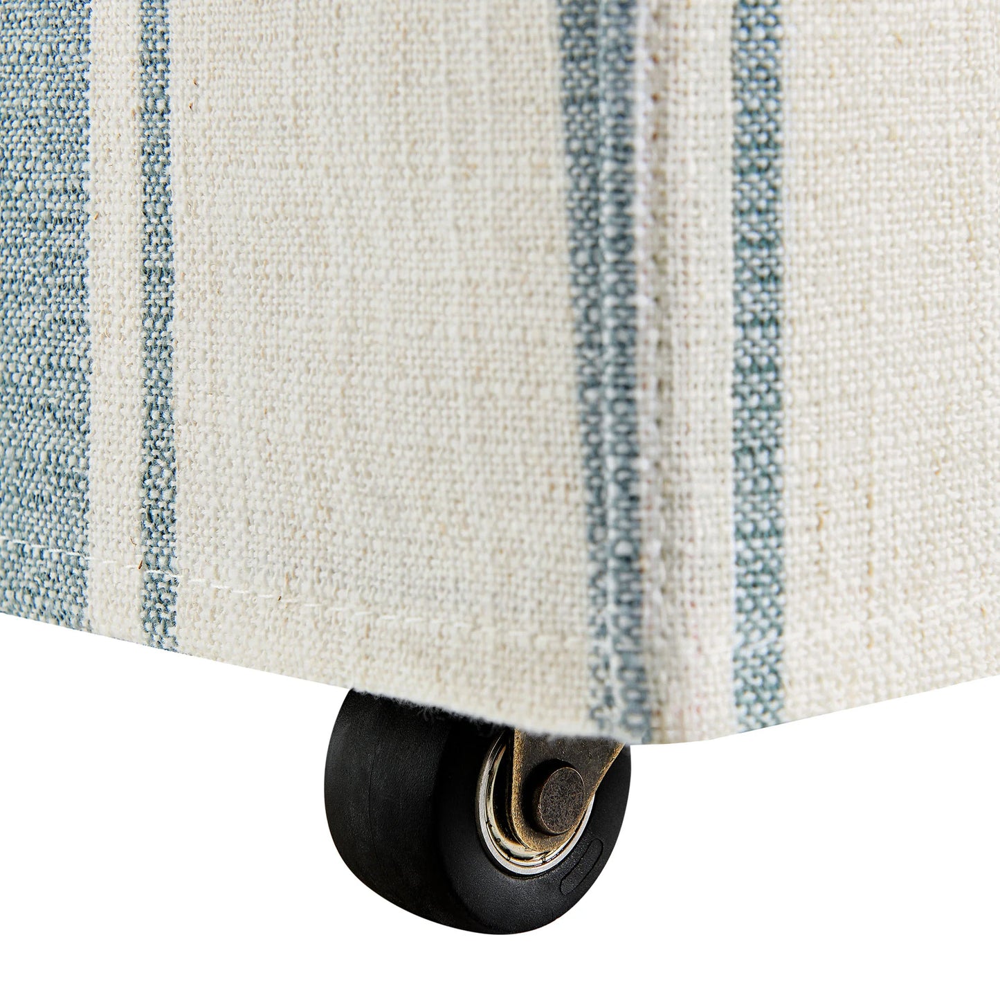 Tessera Striped Slipcovered Dining Side Chair