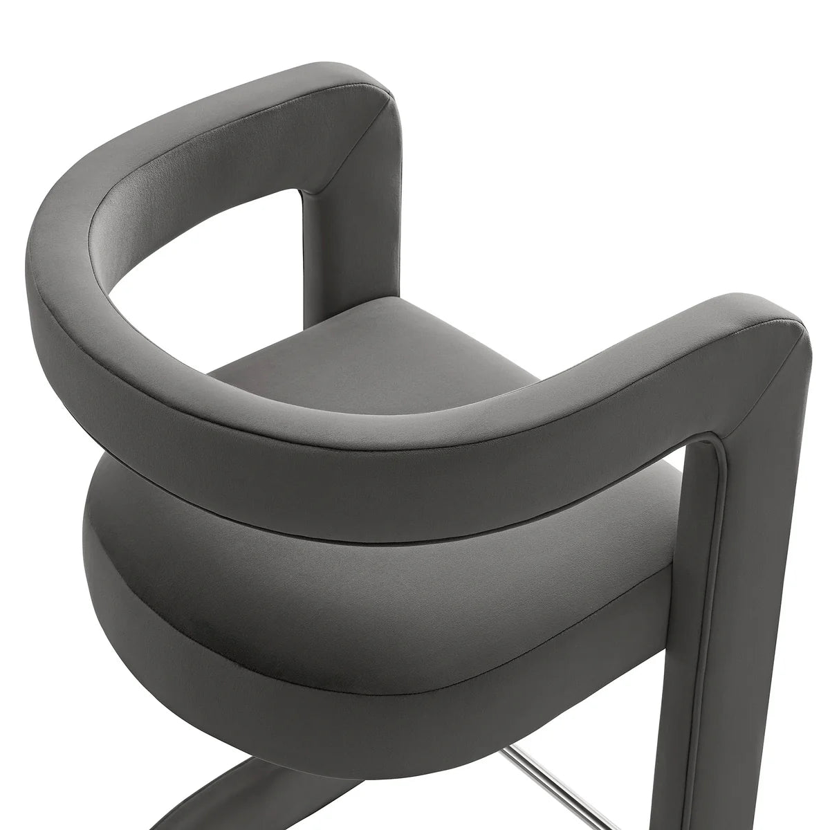 Winslow Performance Velvet Bar Stool Set of 2