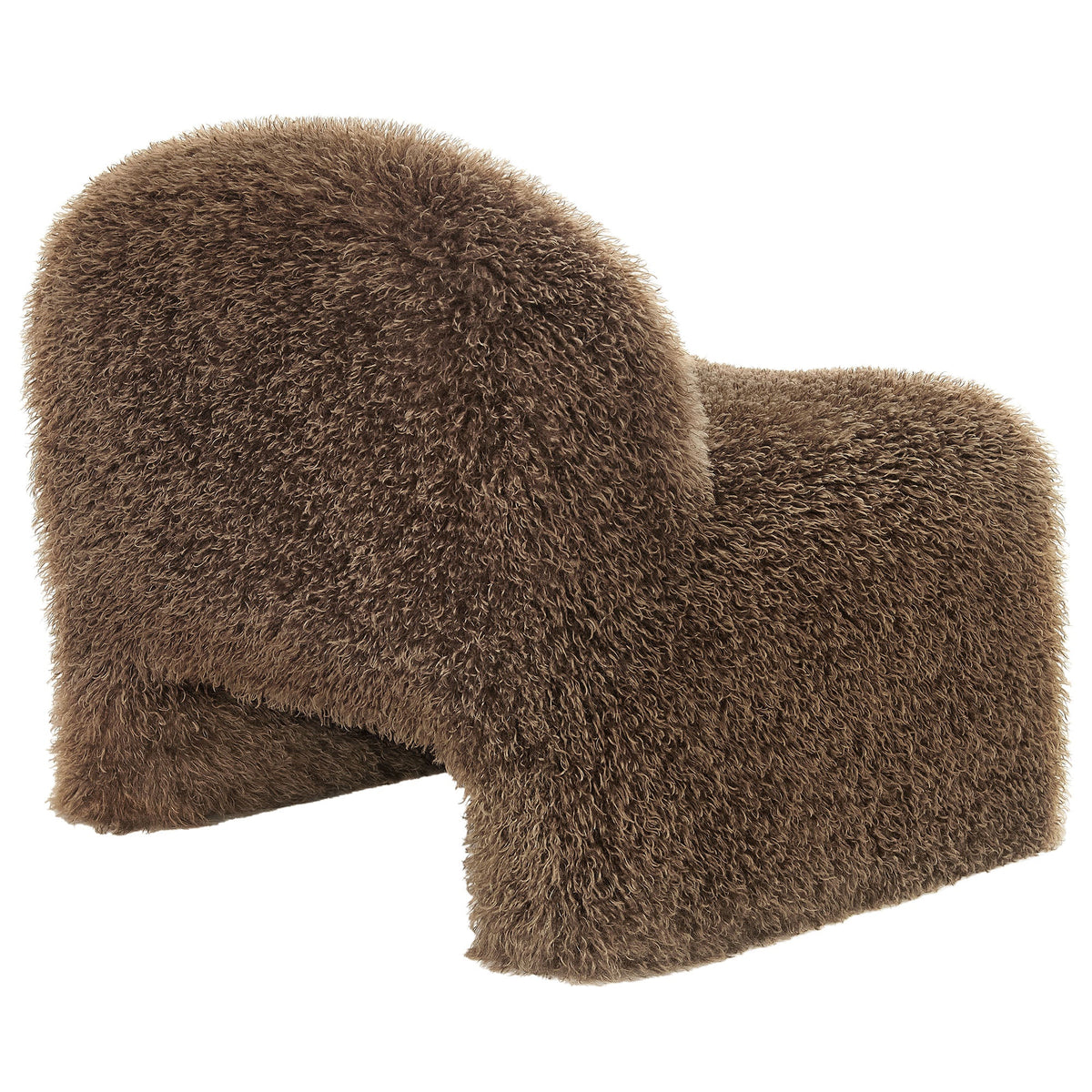 Mina Faux Fur Accent Chair