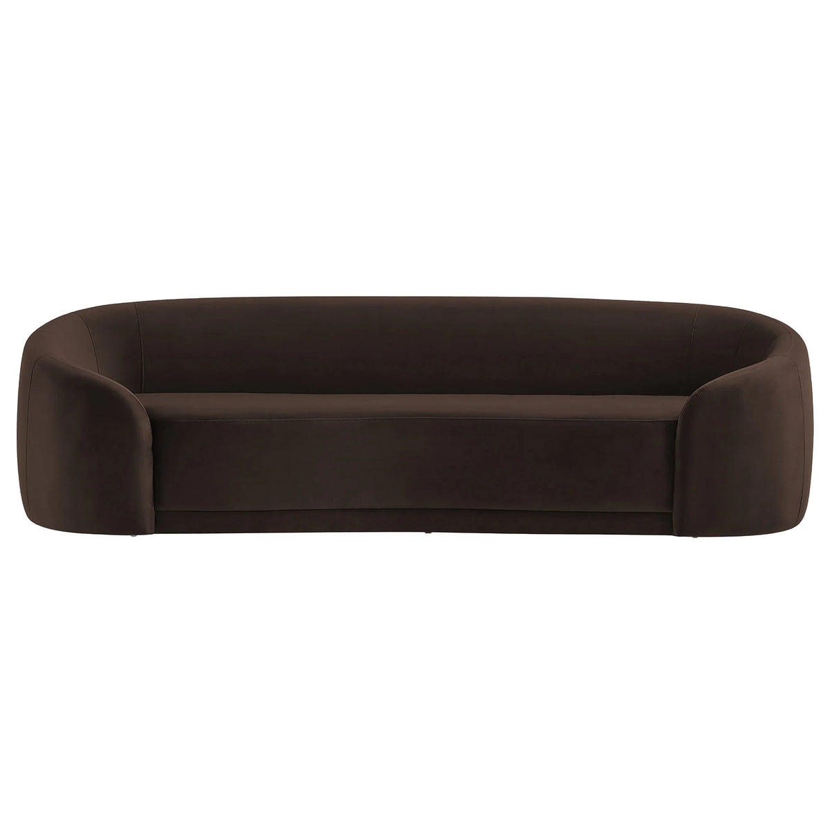 Contessa Curved Performance Velvet Sofa