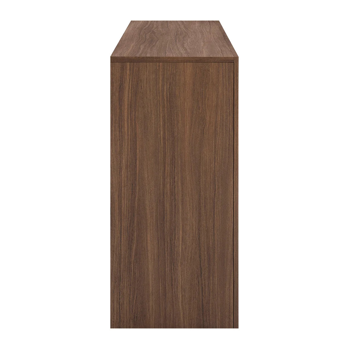 Olney 63 Inch Fluted Console Table Walnut